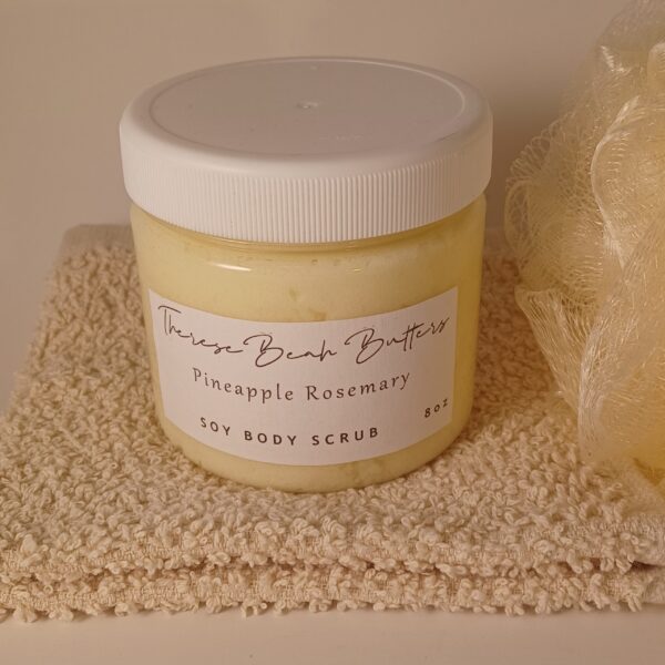 Pineapple Rosemary Soy Body Scrub - Image 3