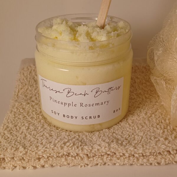 Pineapple Rosemary Soy Body Scrub - Image 2