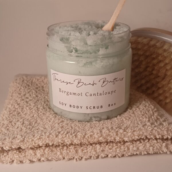 Bergamot Cantaloupe Soy Body Scrub - Image 2